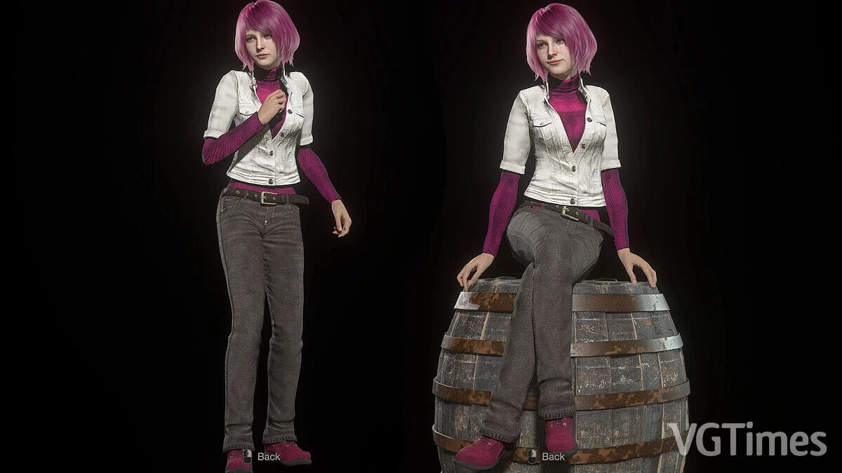 Resident Evil 4 Remake (2023) — Costume for Ashley from the cartoon “Resident Evil: Degeneration”