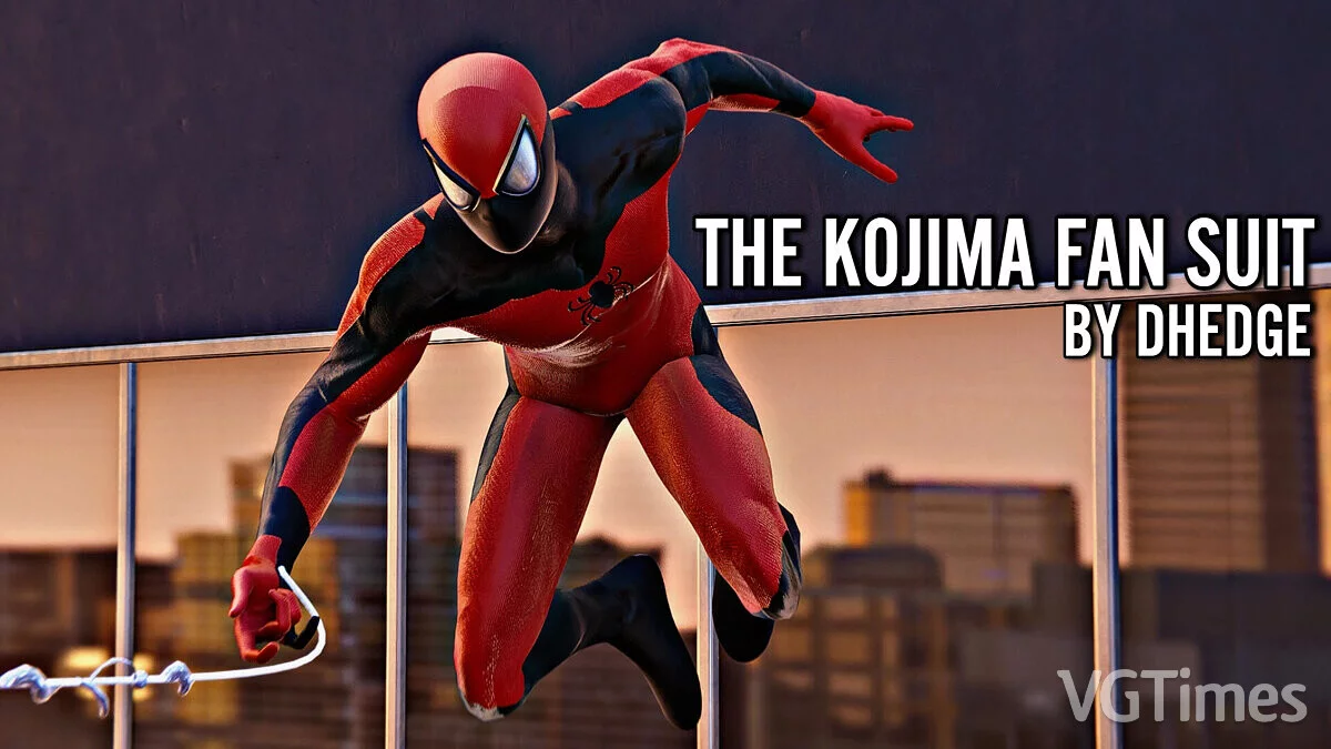 Marvel&#039;s Spider-Man Remastered — Kojima Fan Costume