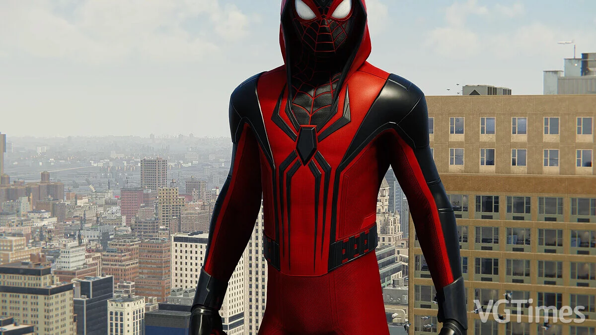 Marvel's Spider-Man Remastered — Костюм Майлза  «Багровый капюшон»