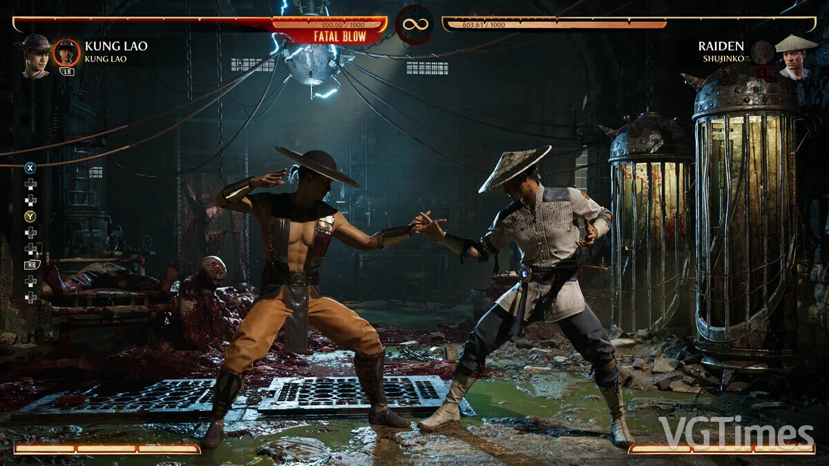 Mortal Kombat 1 — Кунг Лао в одежде из игры Mortal Kombat 3