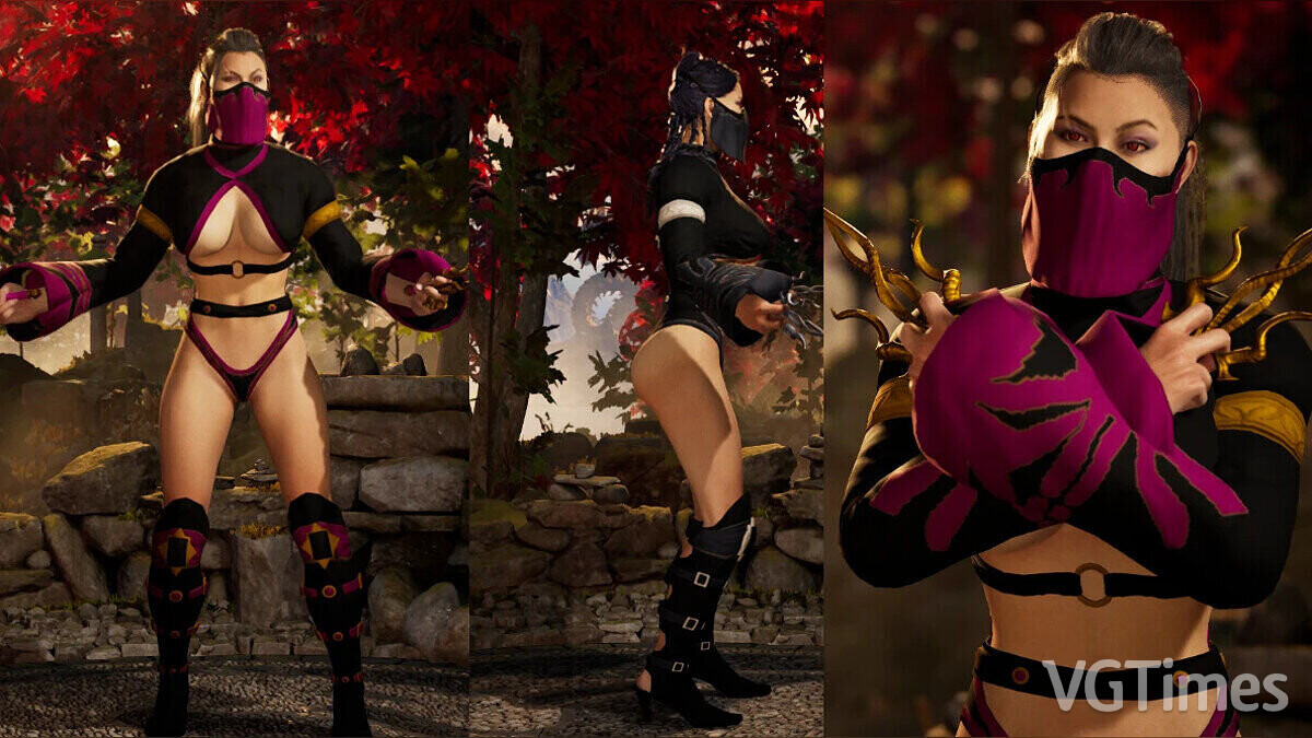 Mortal Kombat 1 — Mileena in a costume from the game Mortal Kombat Deception