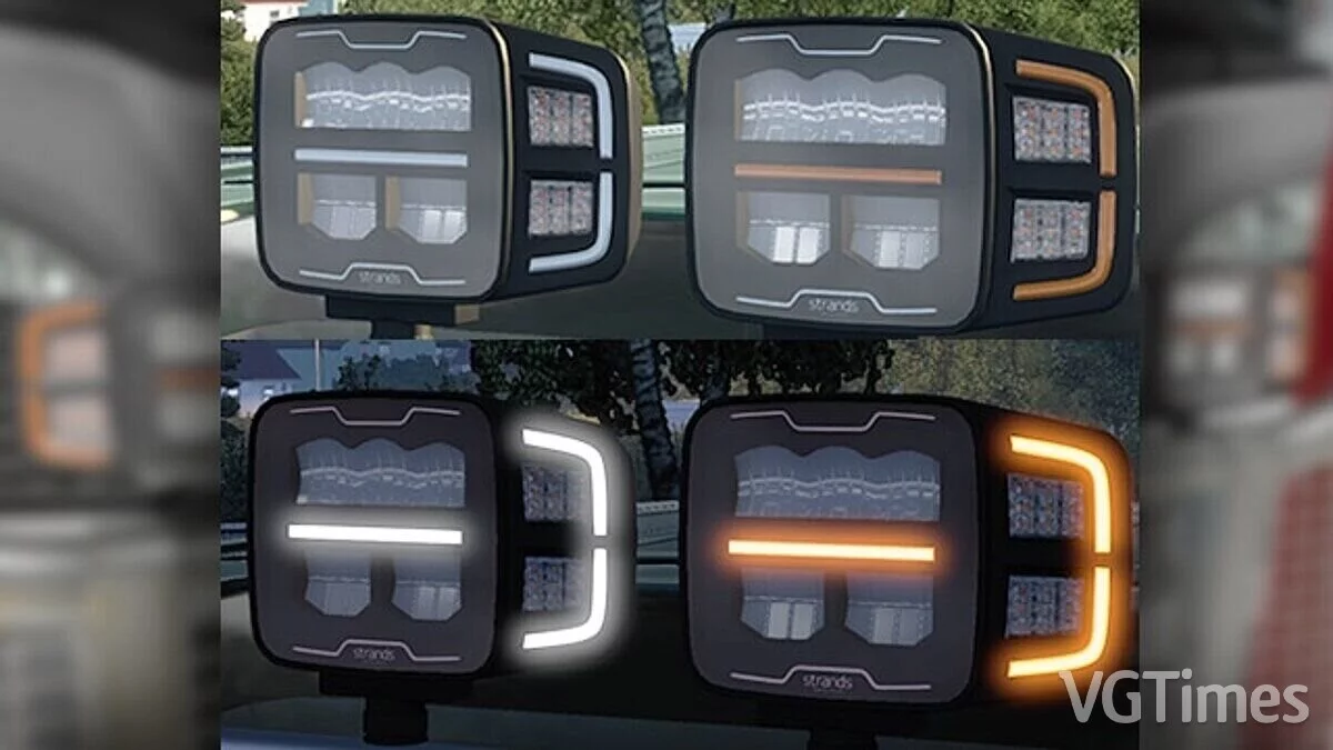 Euro Truck Simulator 2 — Set of LED lights