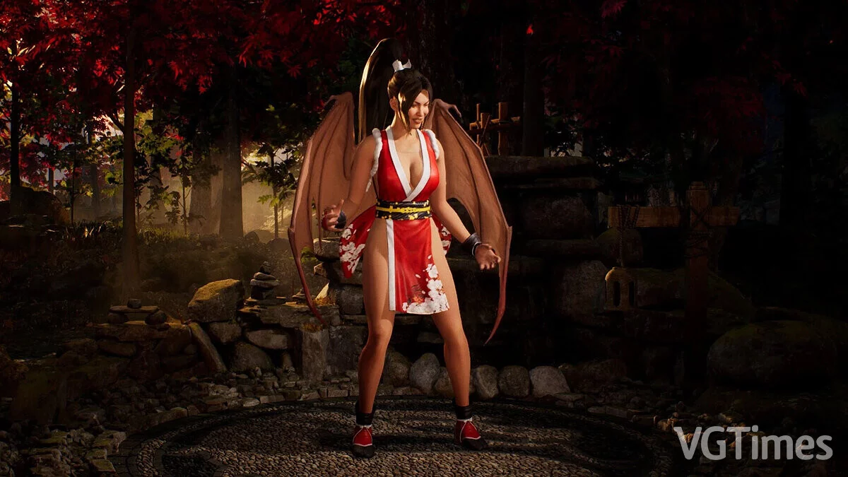 Mortal Kombat 1 — Nitara con la ropa de Mei