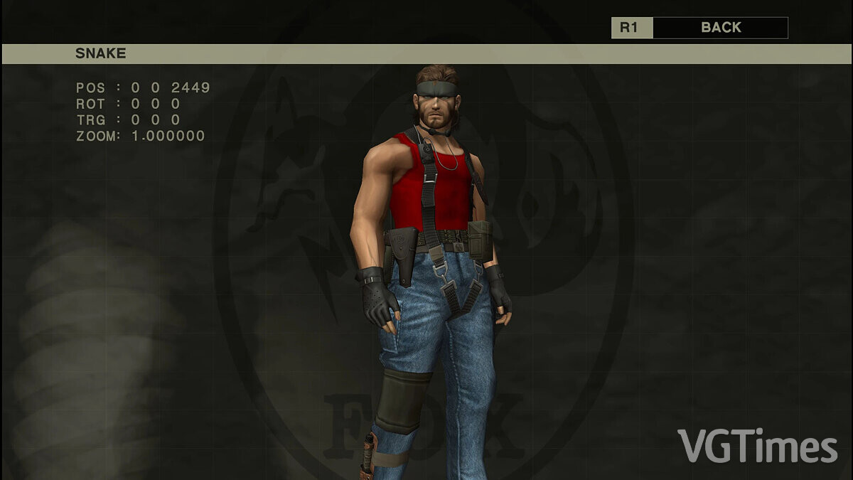 Metal Gear Solid: Master Collection Vol. 1 — Duke Nukem's clothes