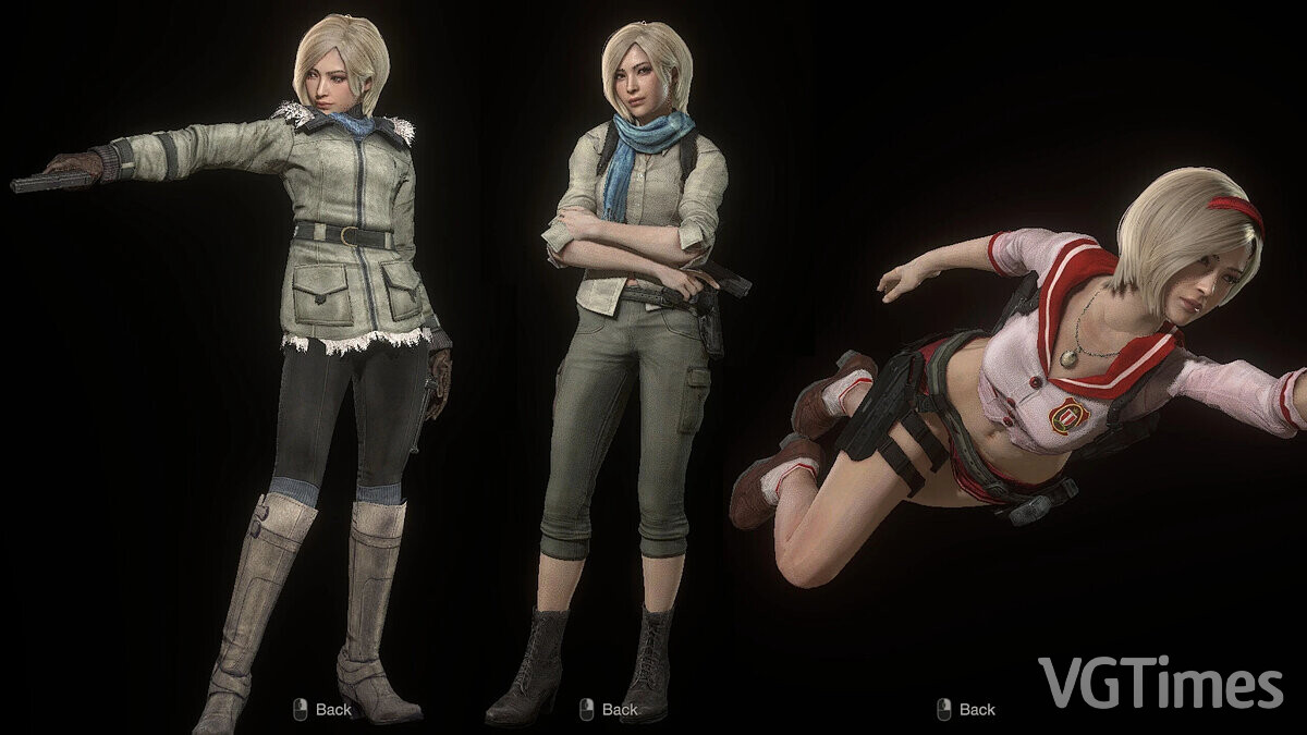 Resident Evil 4 Remake: Separate Ways — Sherry Birkin clothes for Ada