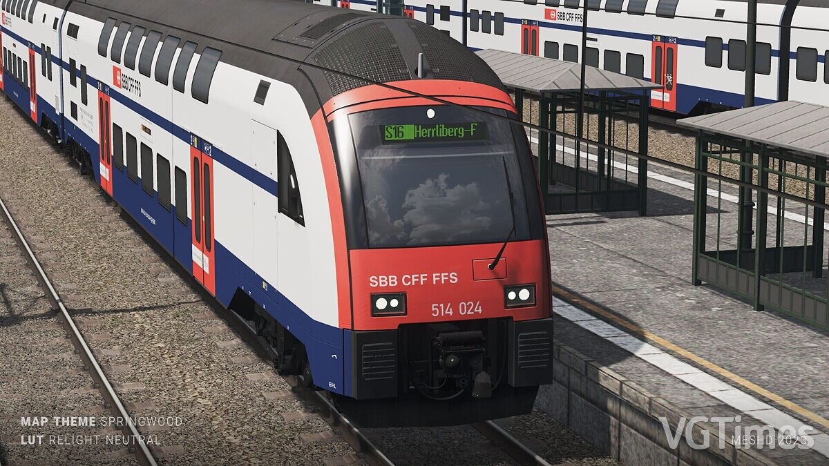 Cities: Skylines — Train SBB RABe 514 DTZ