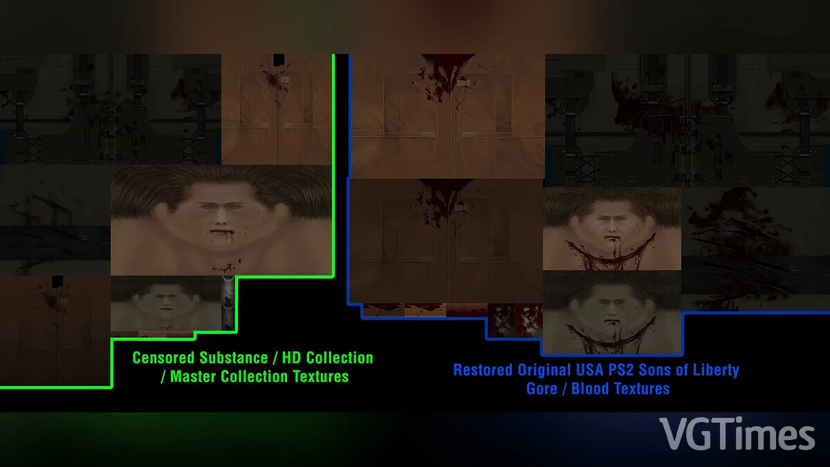 Metal Gear Solid: Master Collection Vol. 1 — Реалистичная кровь