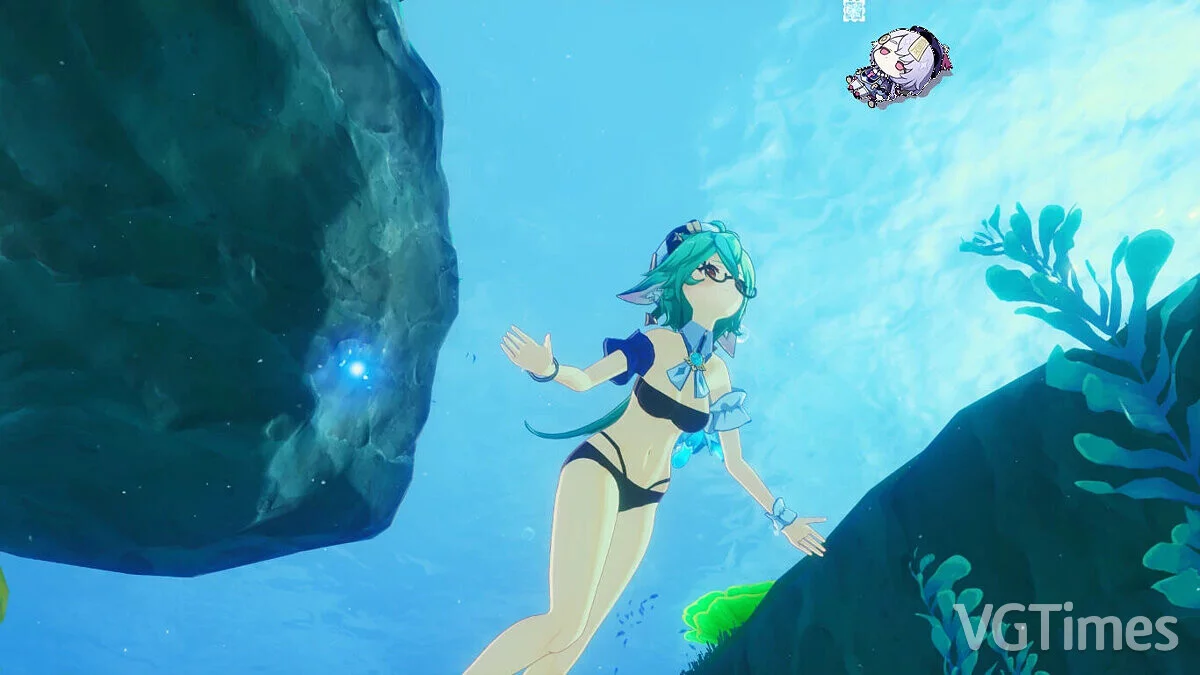 Genshin Impact — Сахароза в купальнике