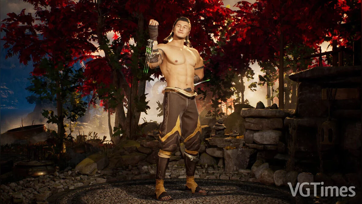 Mortal Kombat 1 — Shang Tsung sin camiseta