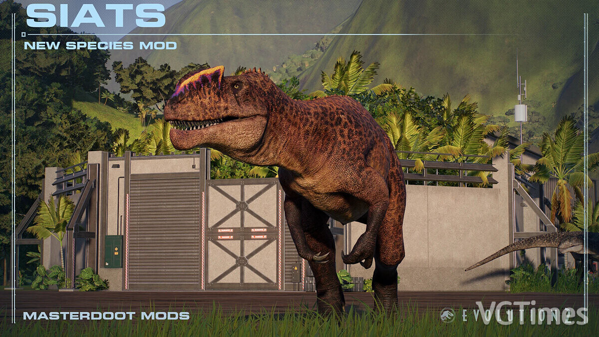 Jurassic World Evolution 2 — Siats - a new look