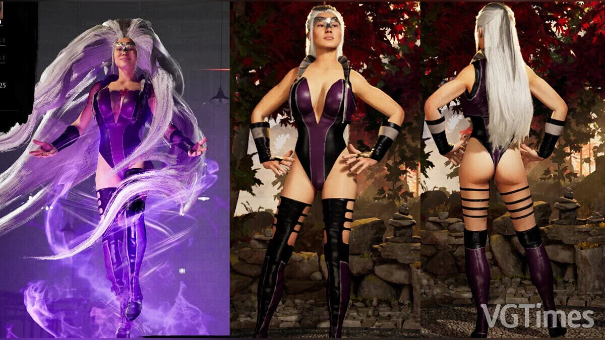 Mortal Kombat 1 — Sindel con ropa del juego Mortal Kombat 3