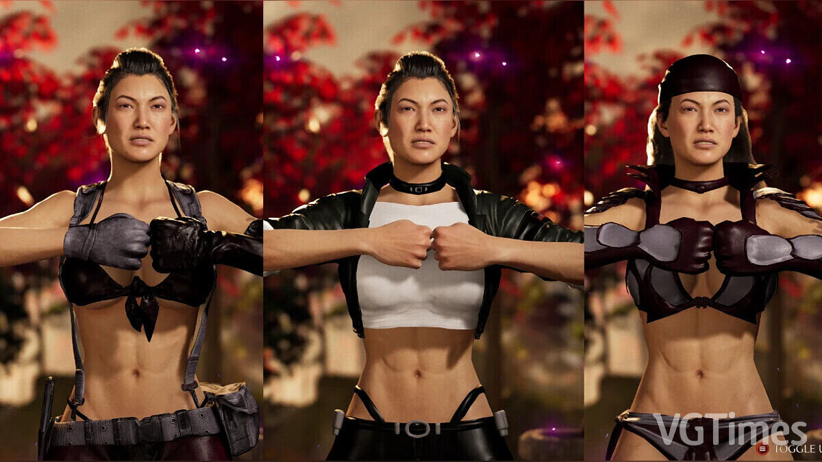 Mortal Kombat 1 — Li Mei's athletic body