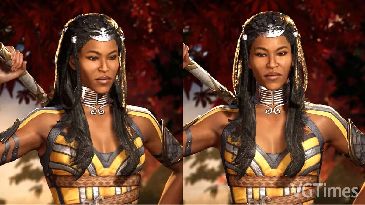 Mortal Kombat 1 — Tanya with long hair