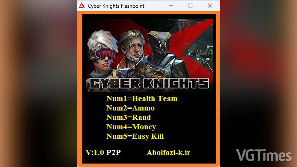 Cyber Knights: Flashpoint — Trainer (+5) [1.0]