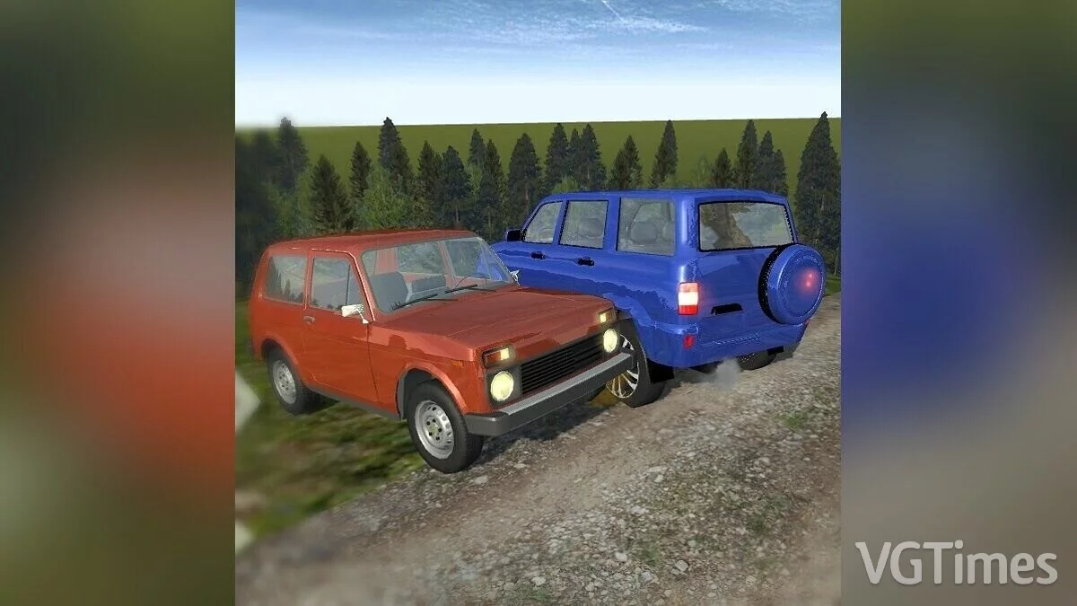 Simple Car Crash Physics Sim — УАЗ Patriot 2015