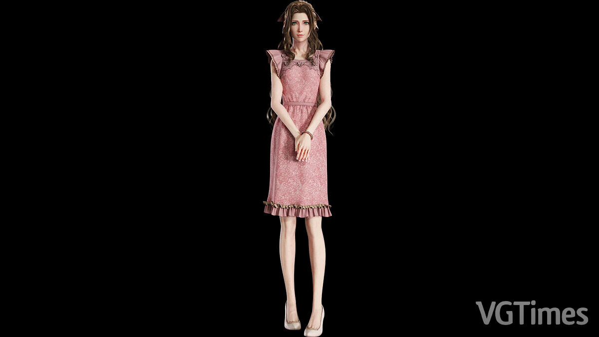 Final Fantasy VII Remake — Aerith's simplified dress