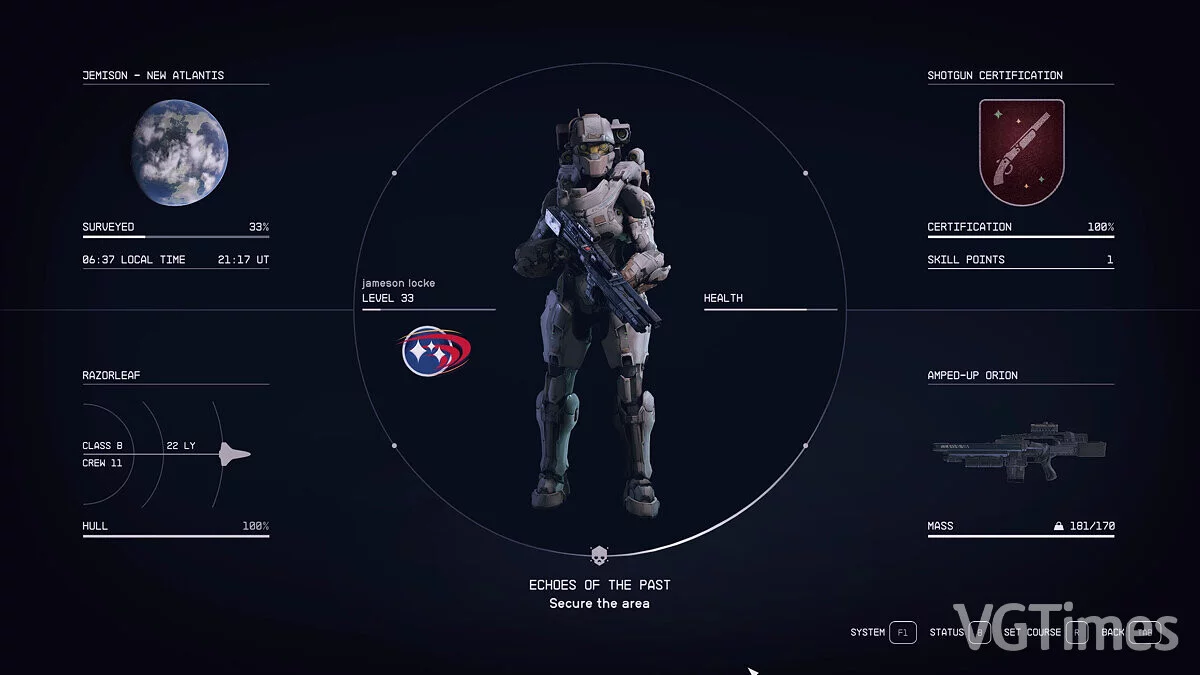Starfield — Женская броня из игры Halo 5
