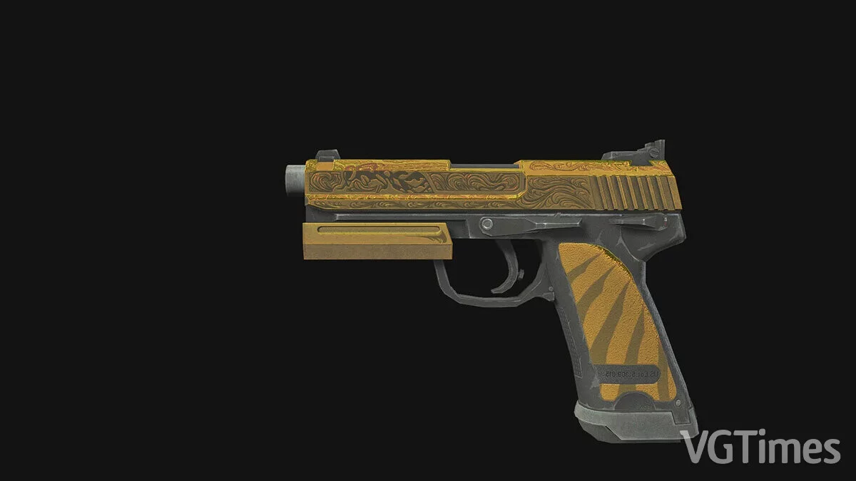 Resident Evil Village — Золотий USP з гри Counter-Strike Online 2