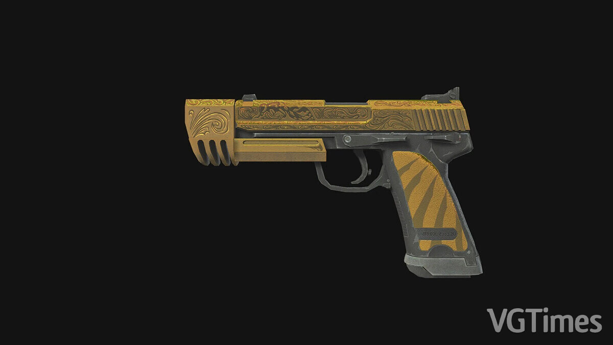 Resident Evil Village — Gold USP from the game Counter-Strike Online 2