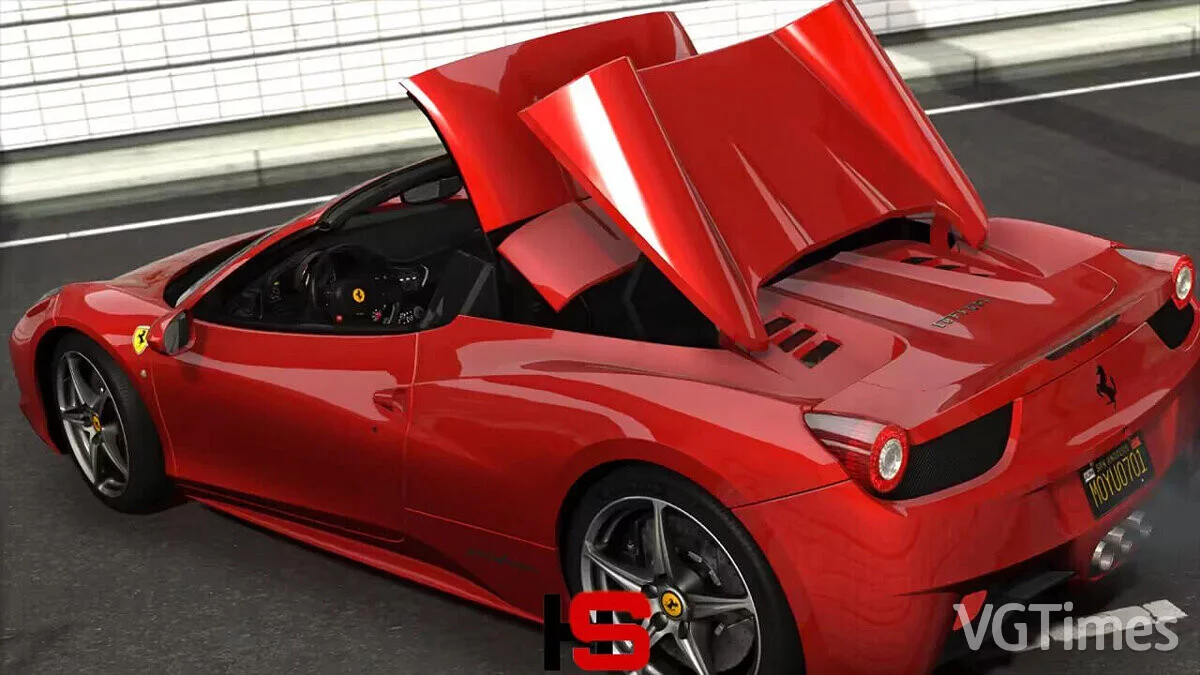 GTA 5 — 2010 Ferrari 458 Spider [Додаток | Анімований дах]