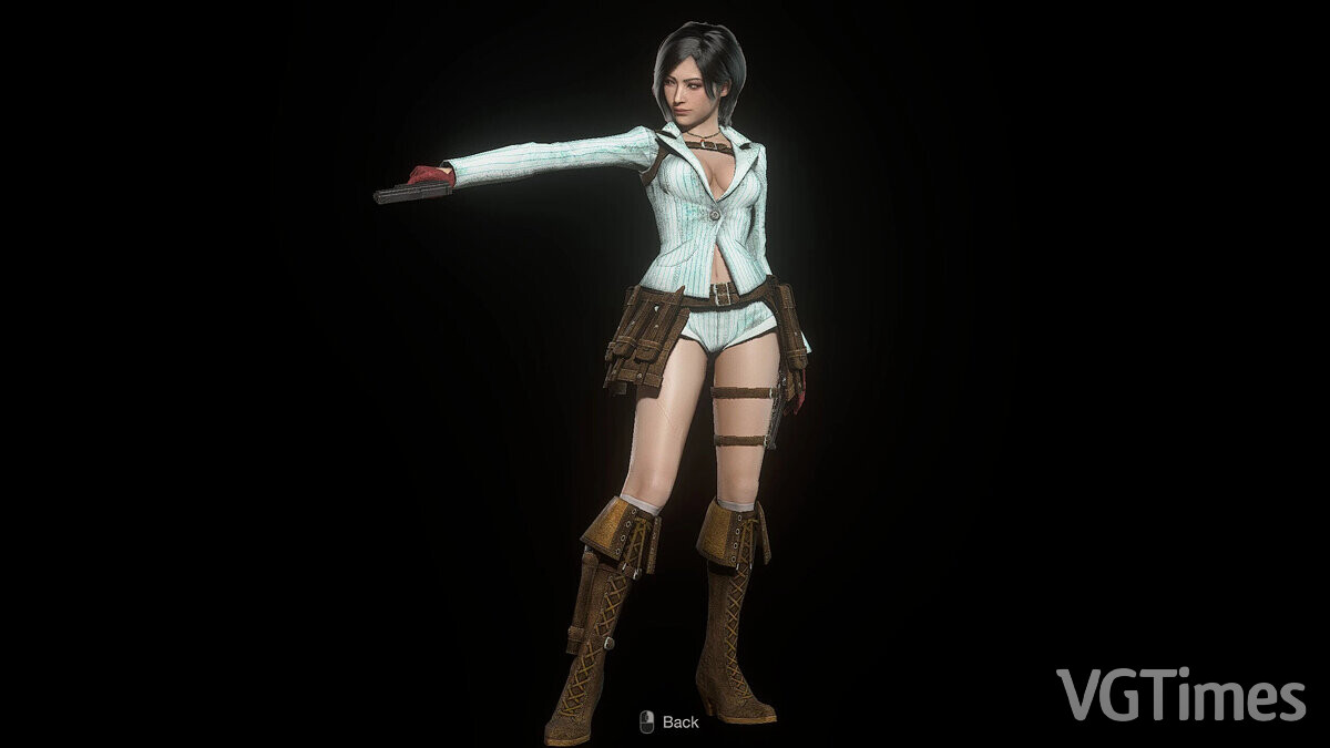 Resident Evil 4 Remake: Separate Ways — Ada in clothes from the game DMC4