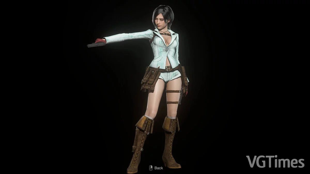 Resident Evil 4 Remake: Separate Ways — Ada con ropa del juego DMC4