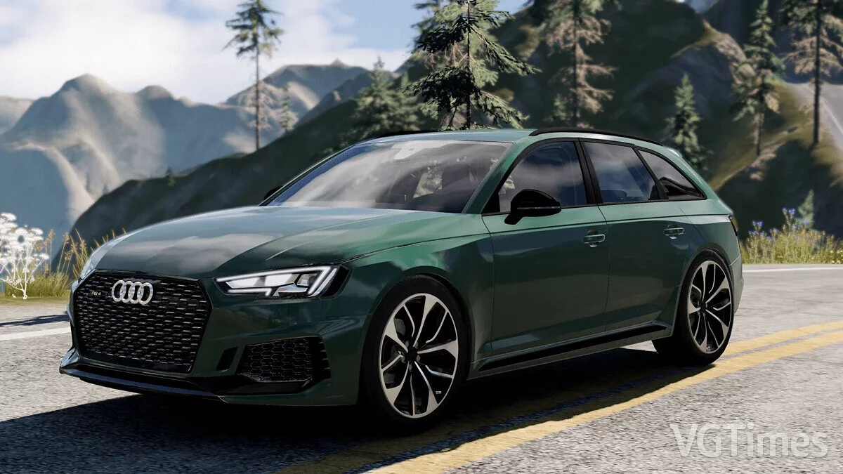 BeamNG.drive — Audi A4 B9 (2019)