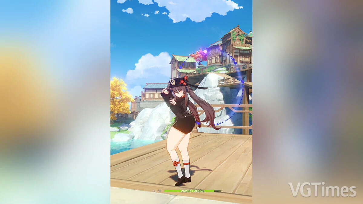 Genshin Impact — Большая попа Ху Тао