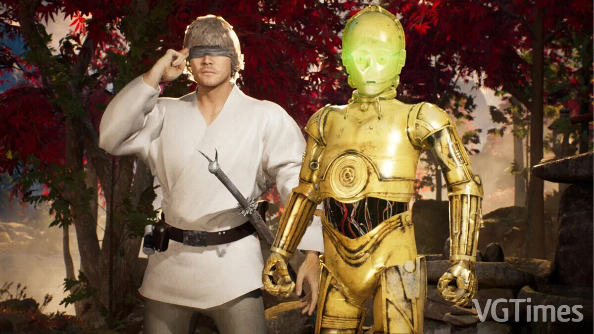 Mortal Kombat 1 — C-3PO, Obi-Wan and Luke Skywalker from Star Wars