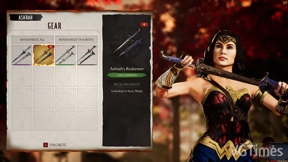 Mortal Kombat 1 — Wonder Woman