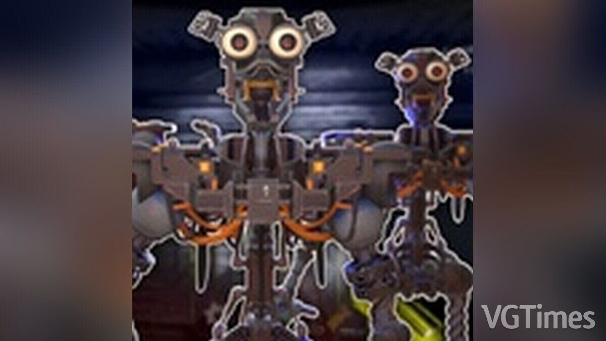 Lethal Company — Endoskeleton from the game FNaF Security Breach