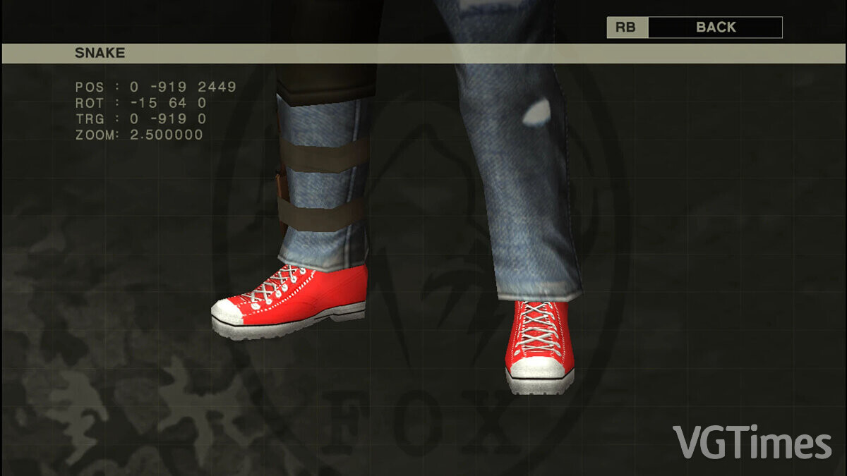 Metal Gear Solid: Master Collection Vol. 1 — Converse sneakers