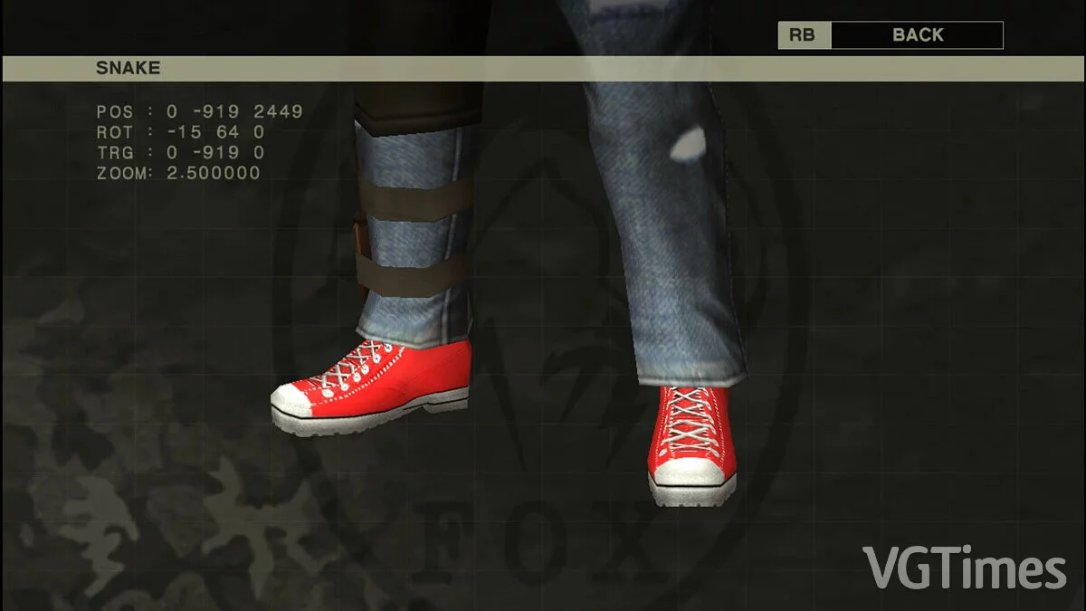 Metal Gear Solid: Master Collection Vol. 1 — zapatillas converse