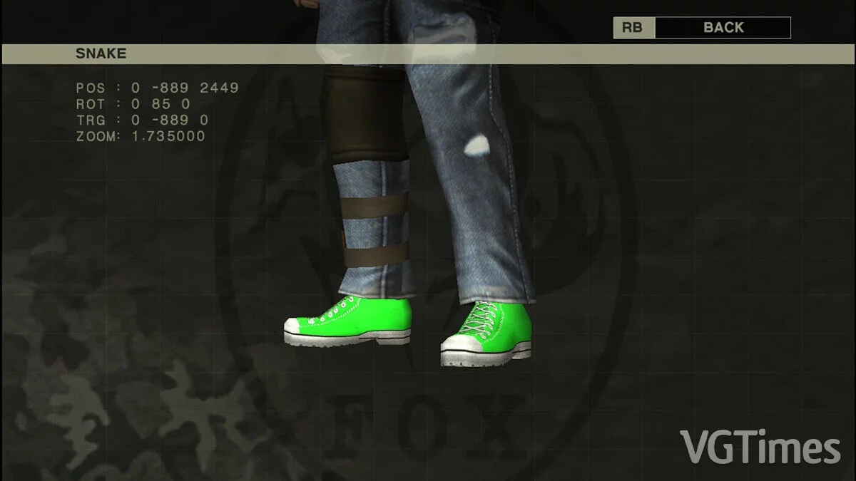 Metal Gear Solid: Master Collection Vol. 1 — Кеди Converse