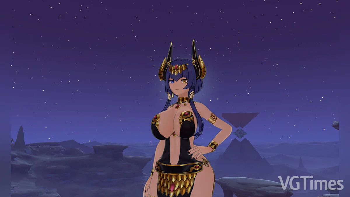 Genshin Impact — Kendice Karanlık Güneş Kostümüyle