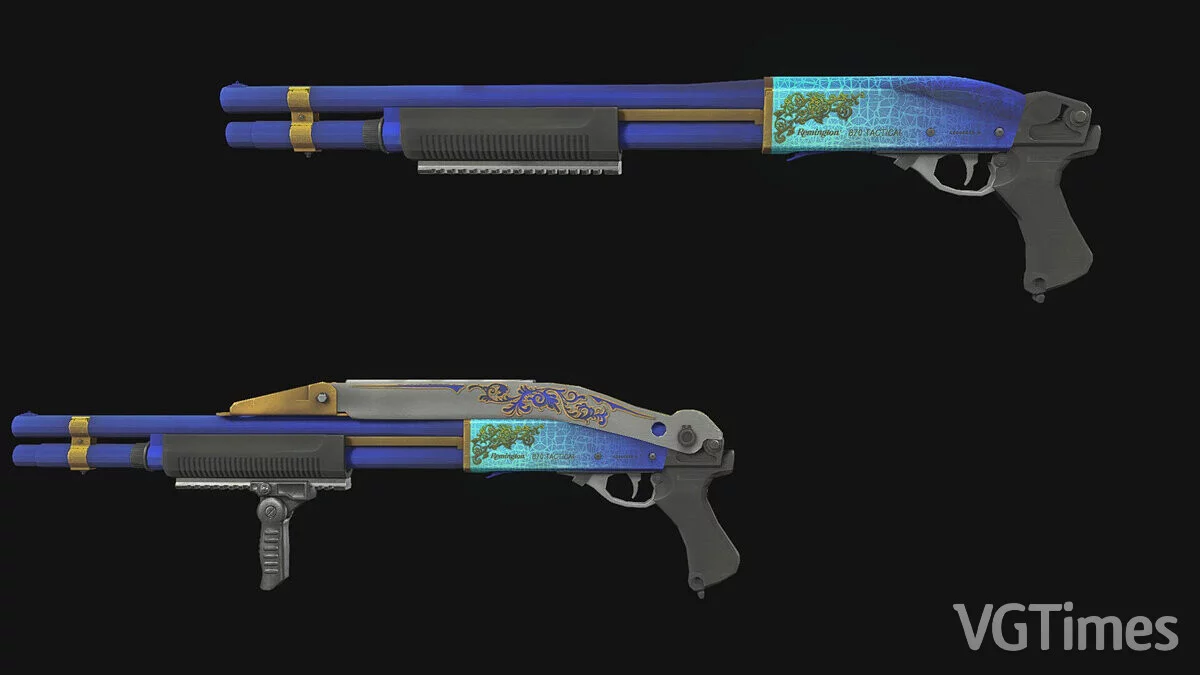 Resident Evil Village Gold Edition — Cobalt M870 from the game Counter-Strike Online 2