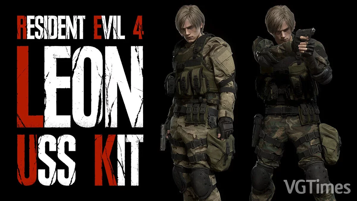 Resident Evil 4 Remake (2023) — Hunk costume for Leon