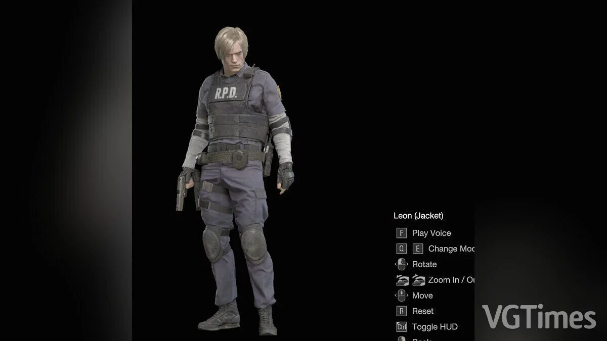 Resident Evil 4 Remake (2023) — Traje RPD de León