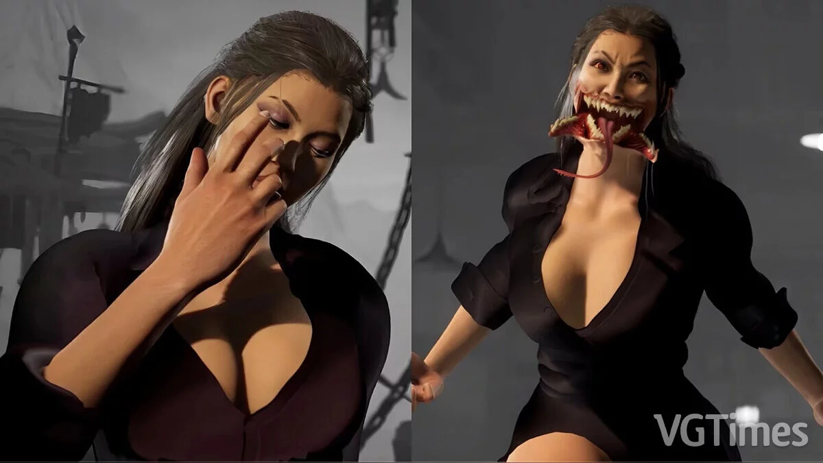 Mortal Kombat 1 — Mileena en traje de negocios