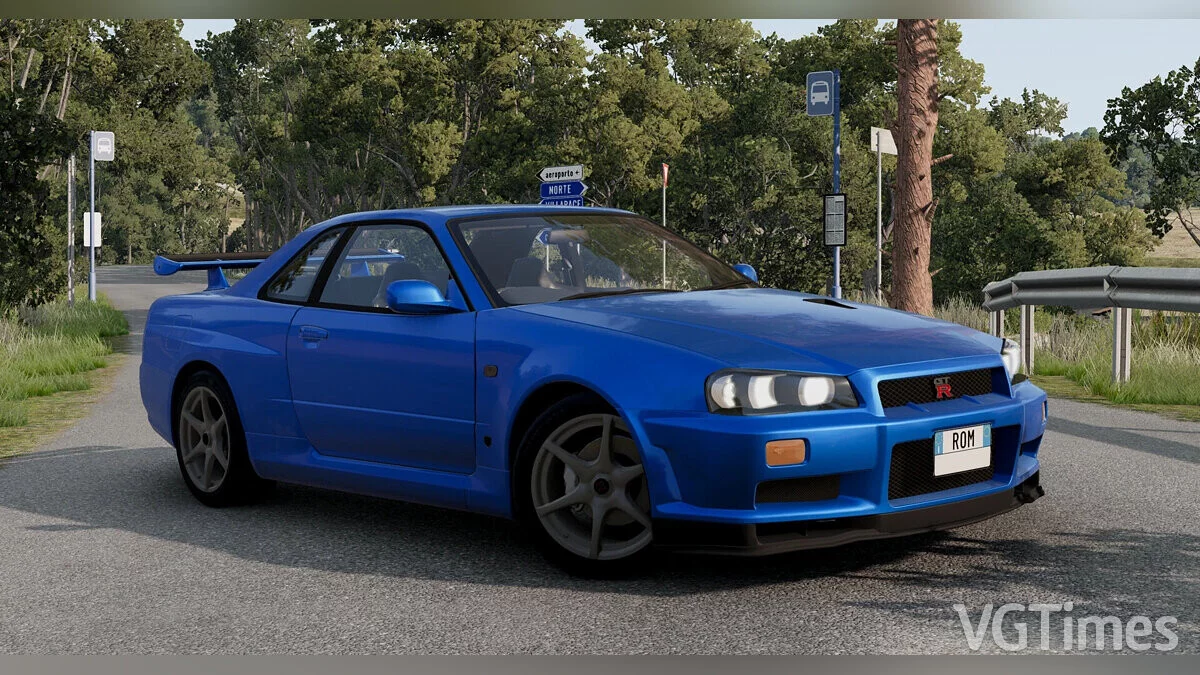 BeamNG.drive — Nissan Skyline R34