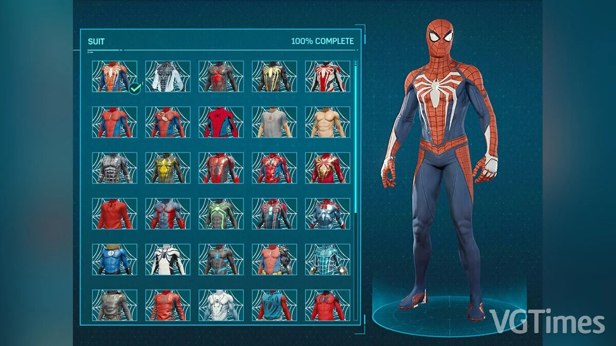 Marvel's Spider-Man Remastered — Новые иконки для костюмов