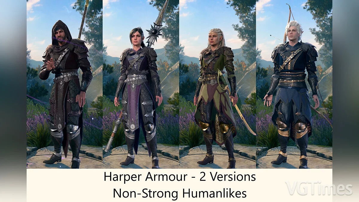 Baldur&#039;s Gate 3 — Новый набор брони и одежды