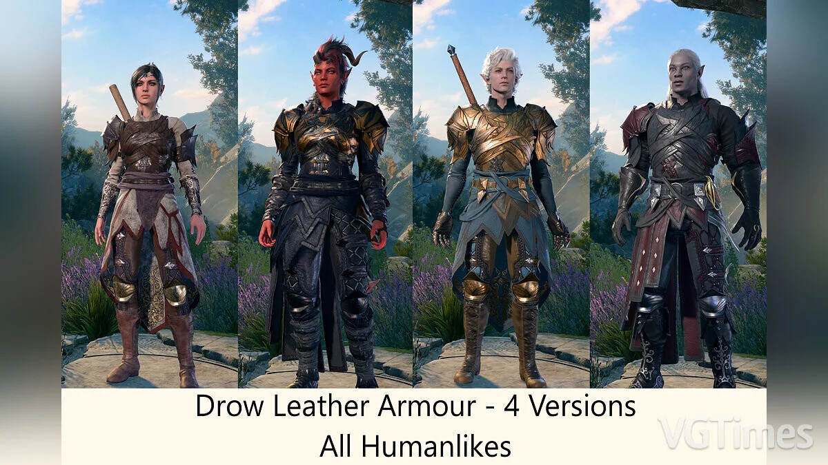 Baldur&#039;s Gate 3 — Новый набор брони и одежды