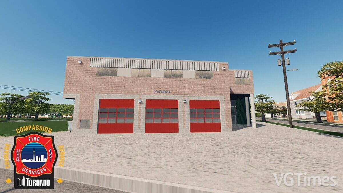 Cities: Skylines — Toronto Fire Station