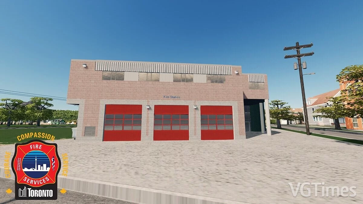 Cities: Skylines — Toronto Fire Station