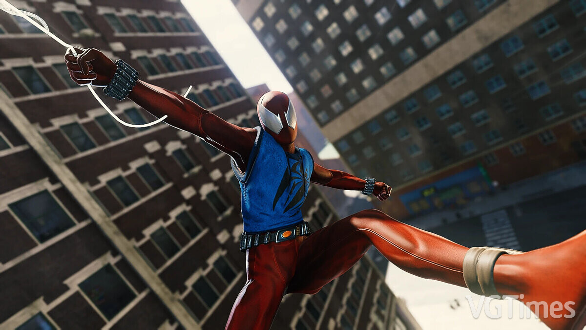 Marvel&#039;s Spider-Man Remastered — Realistic scarlet spider