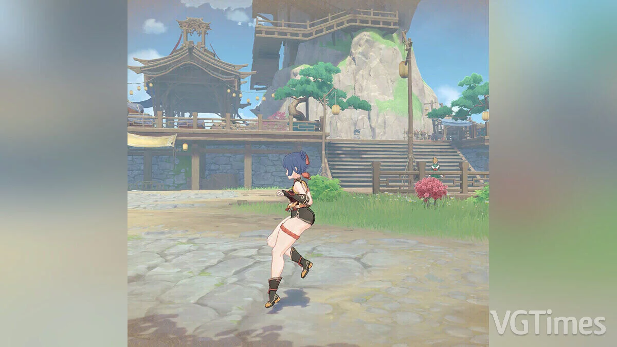 Genshin Impact — Сянлин с большой попой