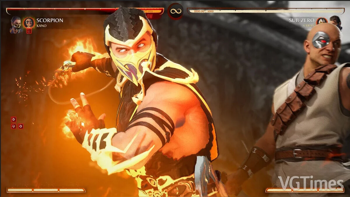 Mortal Kombat 1 — Escorpión del juego Mortal Kombat 9