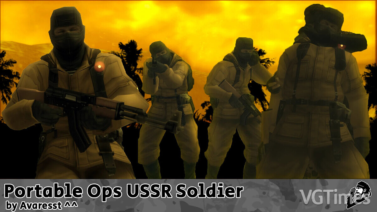 Metal Gear Solid: Master Collection Vol. 1 — Soldiers in USSR clothes