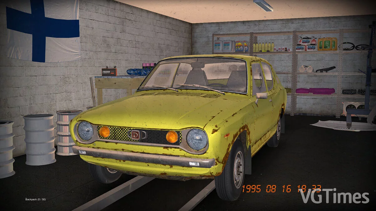 My Summer Car — cantidad de inventario